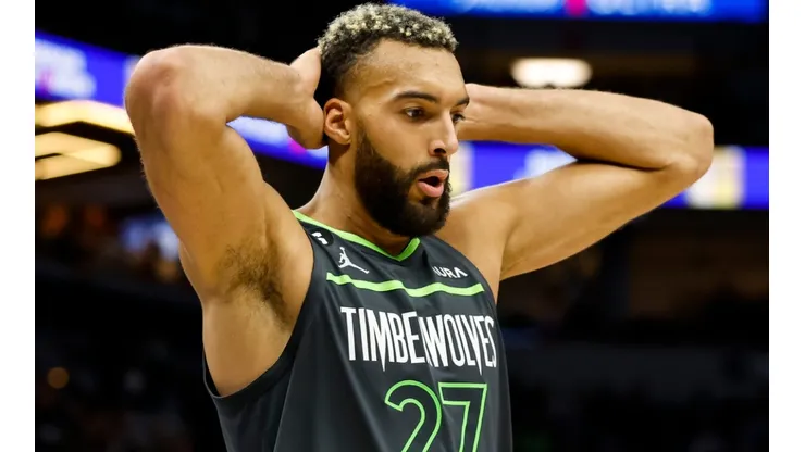 Rudy Gobert of the Minnesota Timberwolves