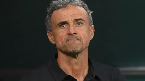 Manager Luis Enrique of Spain