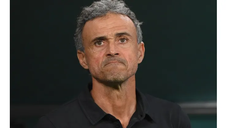 Manager Luis Enrique of Spain