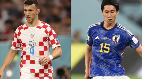 Ivan Perisic of Croatia and Daichi Kamada of Japan