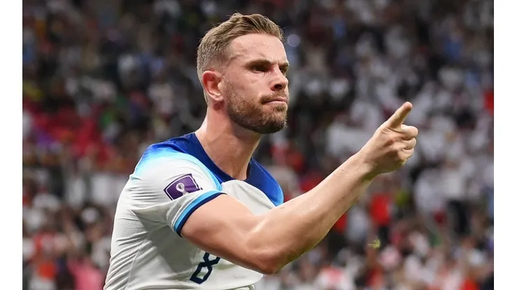 Jordan Henderson - England vs Senegal - Qatar 2022
