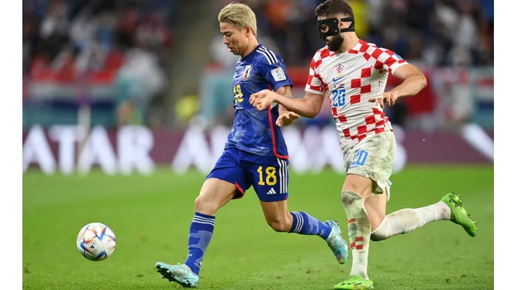 Japan against Croatia.