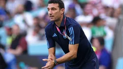 Argentina coach Lionel Scaloni.