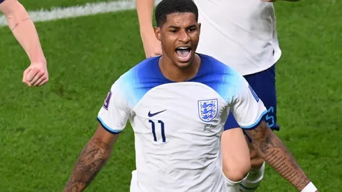 Marcus Rashford of England.