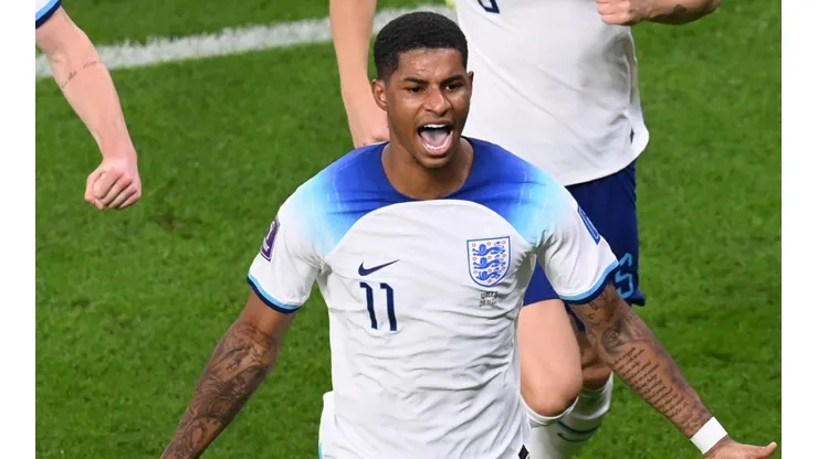 Marcus Rashford of England.