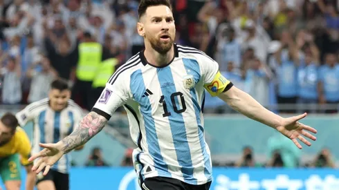 Lionel Messi scored the first goal in Argentina's win
