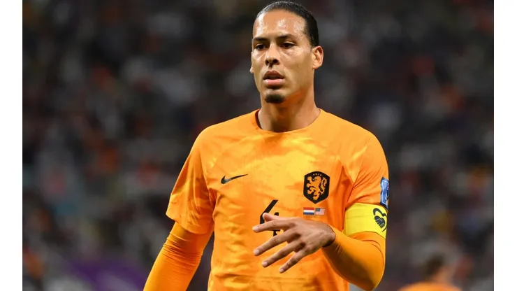 Virgil van Dijk of the Netherlands