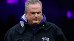 HC Sonny Dykes of the TCU Horned Frogs