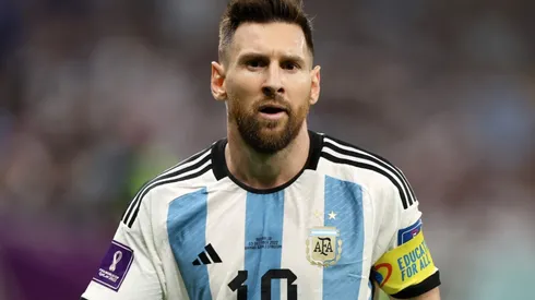 Lionel Messi of Argentina