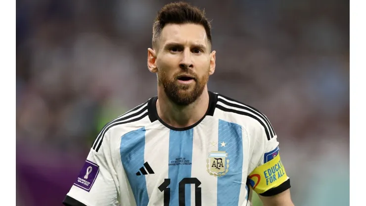 Lionel Messi of Argentina