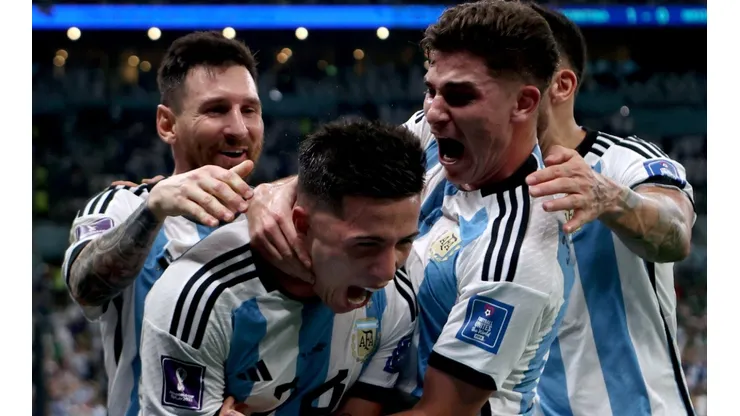 Enzo Fernandez of Argentina
