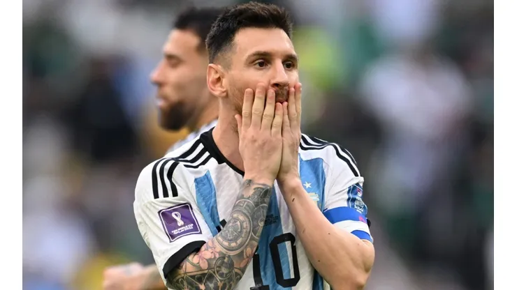 Lionel Messi of Argentina