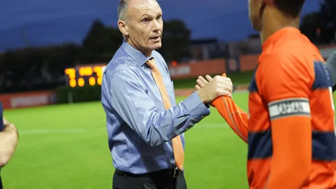 Manager Ian Mcintyre of Syracuse