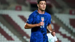 Gio Reyna with the USMNT