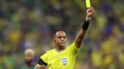 Referee Ismail Elfath.