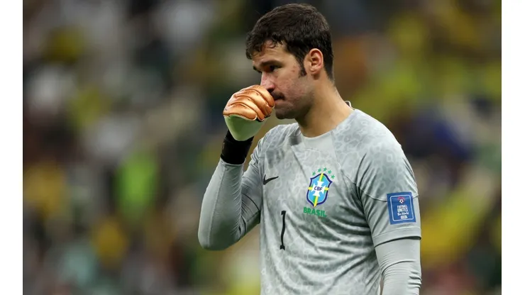 Alisson Becker of Brazil
