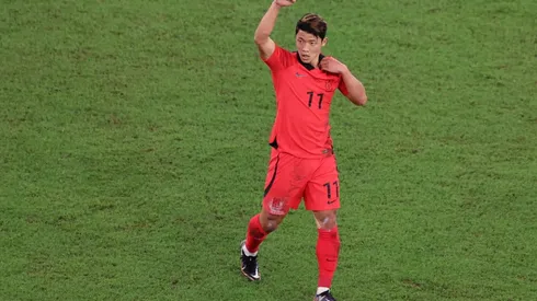 Hwang Hee-chan of South Korea