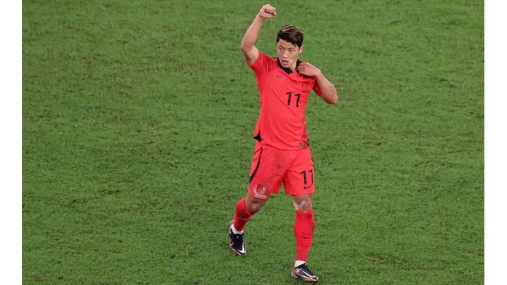 Hwang Hee-chan of South Korea