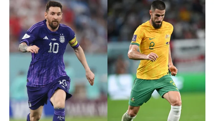 Lionel Messi and Milos Degenek