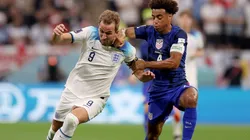 Harry Kane against Tyler Adams.