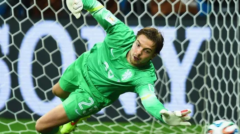 Tim Krul at the 2014 World Cup