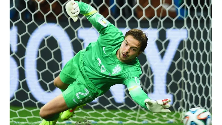 Tim Krul at the 2014 World Cup