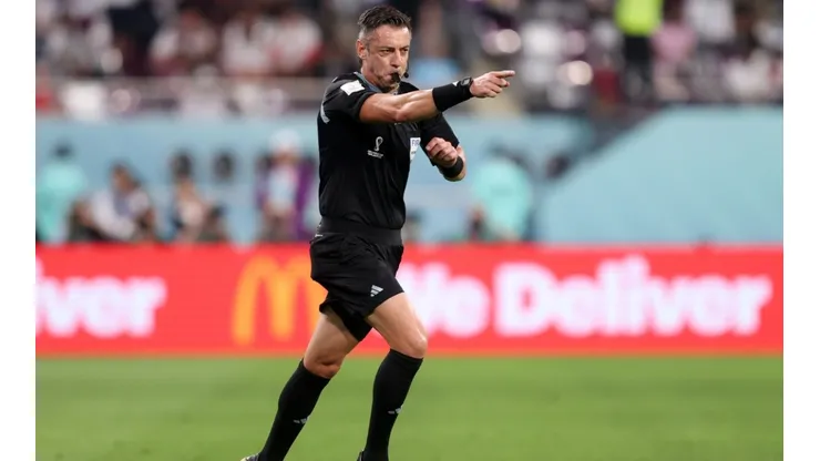 Raphael Claus was the referee of England vs Iran