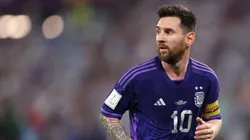 Lionel Messi against Poland