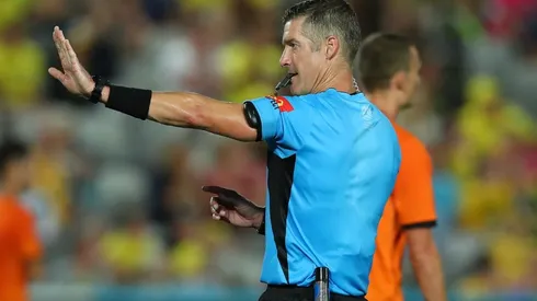 Referee Matthew Conger