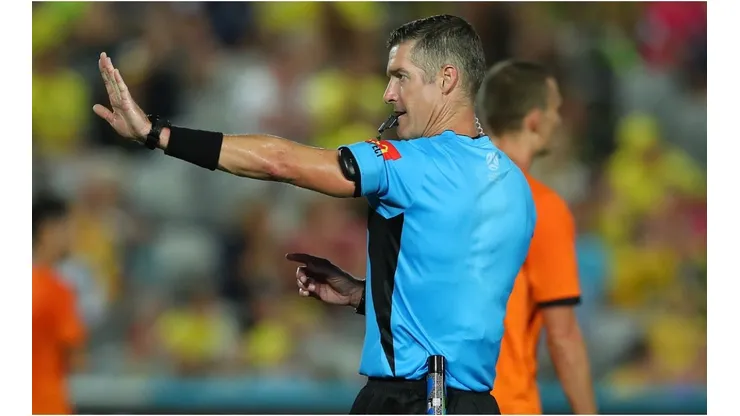 Referee Matthew Conger
