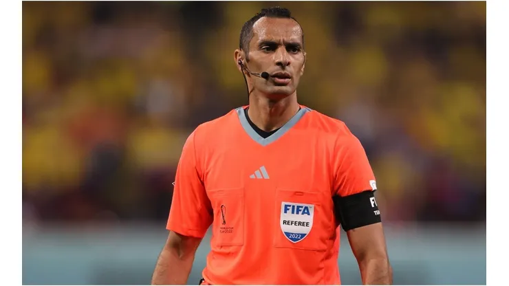 Referee Mustapha Ghorbal of Algeria