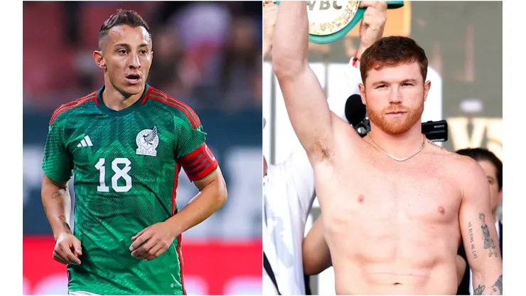 Andrés Guardado and Saúl ‘Canelo’ Álvarez
