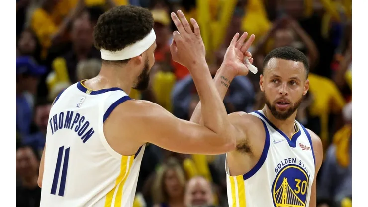 Klay Thompson and Stephen Curry