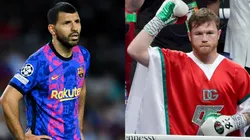 Sergio Aguero (left), Saul Canelo Alvarez (right)