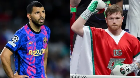 Sergio Aguero (left), Saul Canelo Alvarez (right)