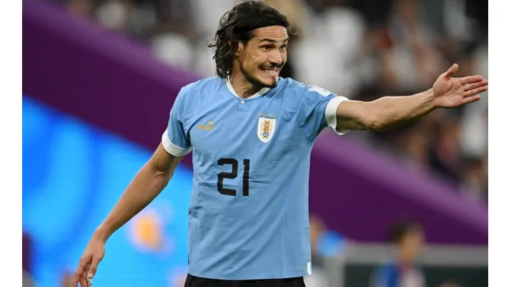 Edinson Cavani of Uruguay
