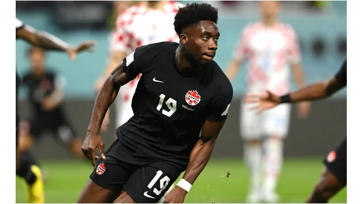 Alphonso Davies of Canada