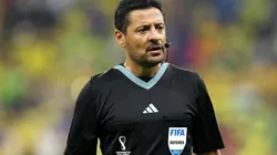 Referee Alireza Faghani of Iran