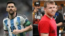 Lionel Messi and Canelo Alvarez