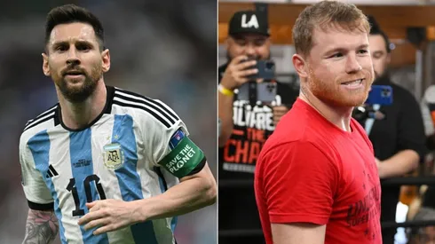 Lionel Messi and Canelo Alvarez