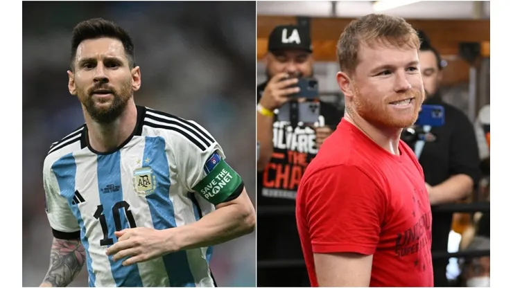 Lionel Messi and Canelo Alvarez