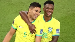 Casemiro (left), Vinicius Jr. (right) - Brazil vs Switzerland - Qatar 2022