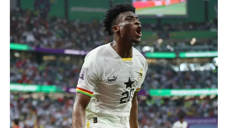Mohammed Kudus scored twice for Ghana vs. South Korea.