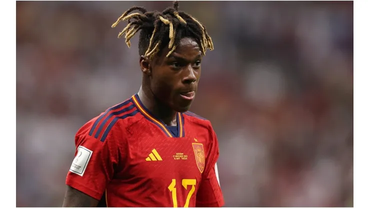 Nico Williams of Spain