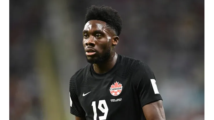 Alphonso Davies - Canada vs Croatia - Qatar 2022