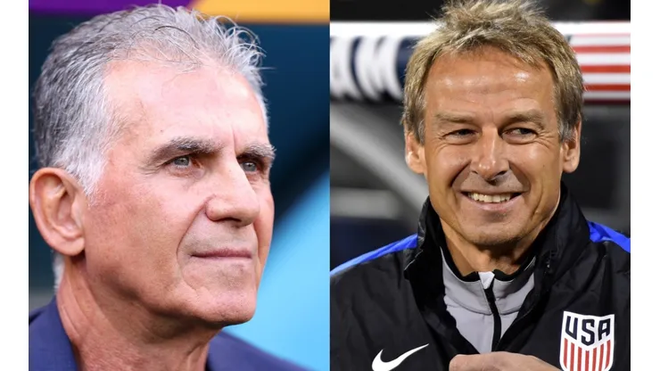Carlos Queiroz and Jurgen Klinsmann