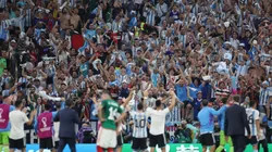 Argentina's fans at Lusail Stadium