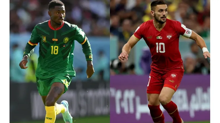 Martin Hongla (left) and Dusan Tadic (right)