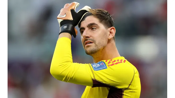 Thibaut Courtois of Belgium