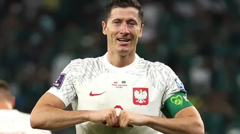 Robert Lewandowski of Poland